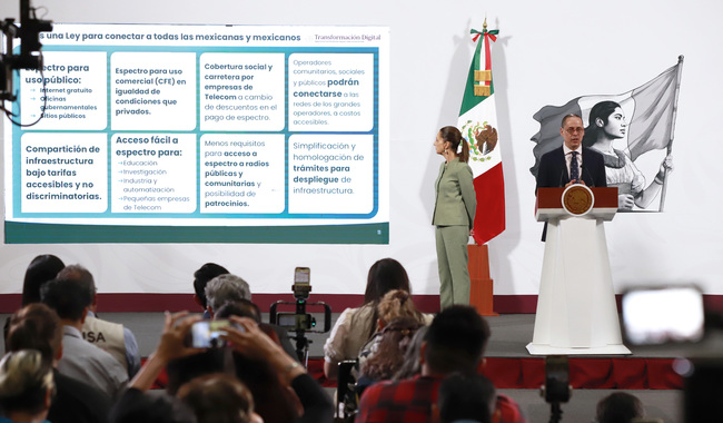 La Nueva Ley de Telecomunicaciones y Radiodifusión tiene como objetivo conectar a 15 millones de mexicanos sin acceso a internet